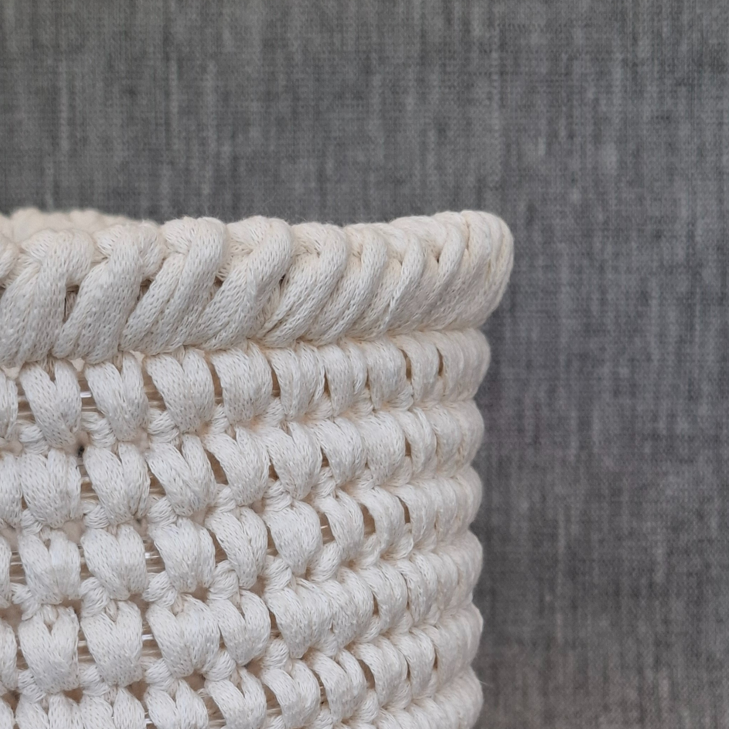 Papatya Planter Basket - Cream