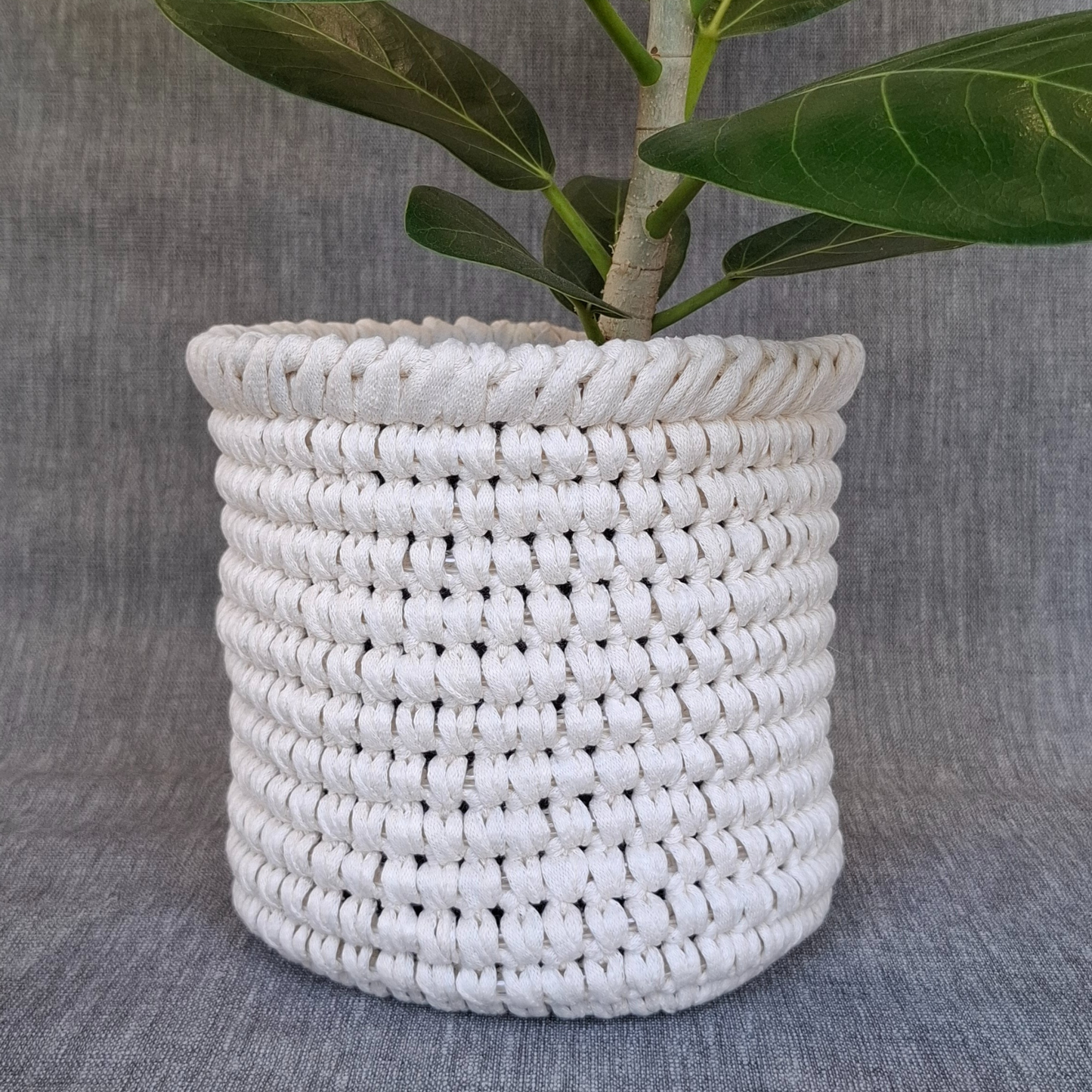 Papatya Planter Basket - Cream
