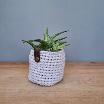 Papatya Baskets - Snowy Grey